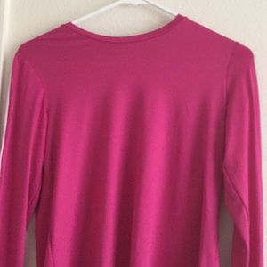 Pink work out shirt